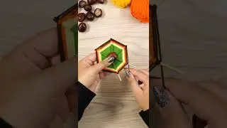 Kastanien weben | Bastelideen