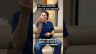 &iexcl;Nunca uses mentas para el mal aliento! ft ​⁠ ​⁠@davidcohenoficial