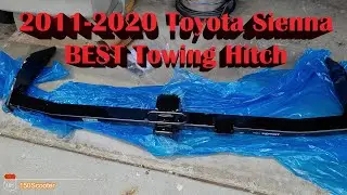 2011 - 2020 Toyota Sienna Best Towing / Trailer Hitch Hidden Draw-Tite Class 3 76112 Installation