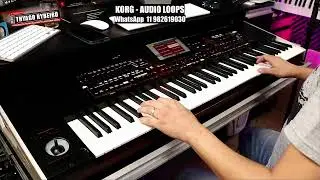 KORG PA4X RITMO FORRÓ RÁPIDO 