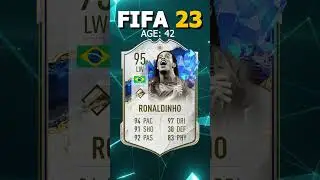 FIFA 23 | ICONS AND THEIR LAST FIFA CARDS! ft. R9, Ronaldinho, Henry #shorts #football #trending