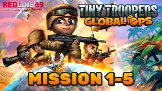 Tiny Troopers: Global Ops | Mission 1-5 | Gameplay | Redline69 Games