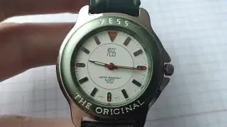 YESS WATER RESISTANT QUARTZ 3ATM JAPAN MOVT THE ORICINAL