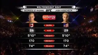 Georges St Pierre vs Josh Koscheck