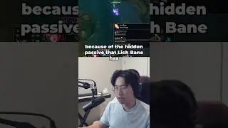 LICH BANE HIDDEN PASSIVE 📈 #leagueoflegends #ahri #legitkorea