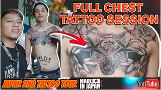 JAPAN TATTOO TOUR FULL CHEST 1 SESSION