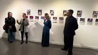 Exposi&ccedil;&atilde;o Condi&ccedil;&atilde;o estudantil   curadora C&eacute;lia Regina Maschmann