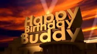 Happy Birthday Buddy