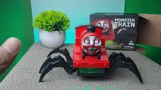 Cara merakit dan unboxing kereta choo choo charles laba laba
