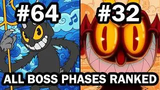 Every Boss Phase In Cuphead Ranked Easiest To Hardest