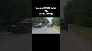 Alpina B10 Biturbo vs Lotus Omega