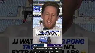JJ Watt on the Ravens removing &ldquo;distractions&rdquo; from the locker room 🏓 ❌ #nfl #ravens