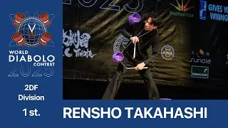 #WDC2025 2DF Final 1st RENSHO TAKAHASHI 2025WorldDiaboloContest