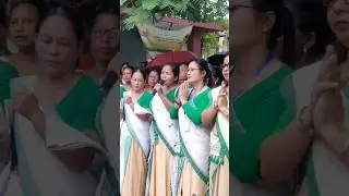 Anganwadi Worker and Help singing song