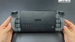 Luck&Link New Controller Grip for Steam Deck LCD/OLED Installation Tutorial
