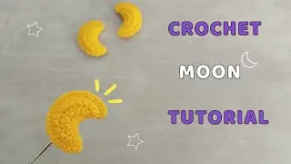 Moon crochet pattern | Easy crochet moon