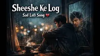 Sheeshe Ke Log 💔 | Sad Lofi Song for Lonely Nights | Hindi Lofi
