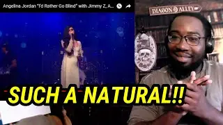 American Guy Reacts to Angelina Jordan &ldquo;I&rsquo;d Rather Go Blind&rdquo; with Jimmy Z, Alex Theatre