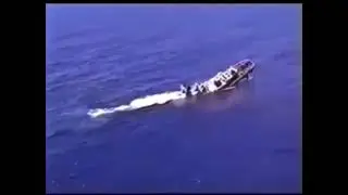 Видео как тонет Крейсер Москва