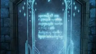 Middle earth Shadow of Morder - How to do Nurnen Ithildin Poem Door