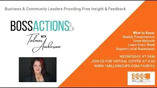 Talmar Anderson | Boss Actions | 1Million Cups Fairfax