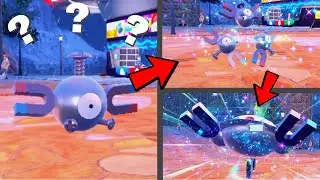 How to find Magnemite and Evolve it into Magneton then Magnezone in Pokemon Scarlet & Violet