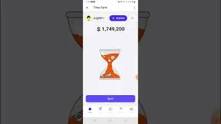 How to make account in Time farm project || new Telegram project Time farm || farm Time project