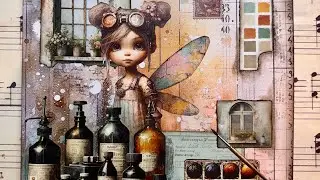 Collage with industrial images