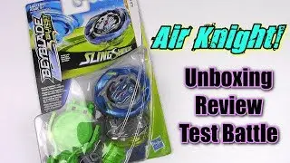 AIR KNIGHT K4!!! Beyblade Burst Turbo | SlingShock | Hasbro