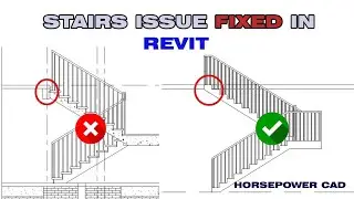 Staircase issue Fixed in Revit #revit #bim #architecture #revittutorial