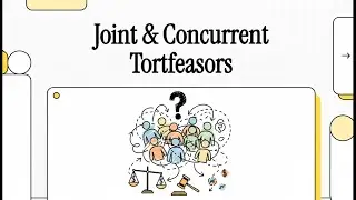 JOINT AND CONCURRENT TORTFEASORS