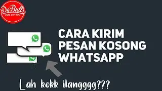 Cara Mudah Kirim Pesan Kosong Di Whatsapp Tanpa Aplikasi Tambahan | Terbaru 2020