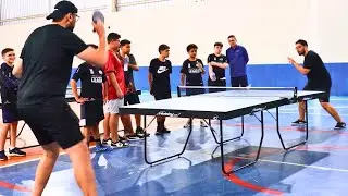 TREINO DE DRIVE EM CIMA DE DRIVE NO T&Ecirc;NIS DE MESA