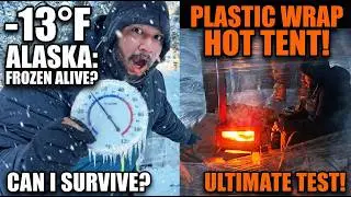 Выживание на Аляске при температуре -13&deg;F: может ли палатка, обтянутая термоусадочной пленкой, де...