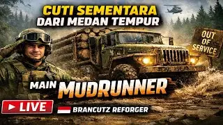 LIVE MudRunner &mdash; Taklukkan Medan Lumpur Map The Ridge | Brancutz Reforger Part 2