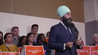 Federal NDP Leader Jagmeet Singh - Message to NSNDP 2017 AGM