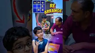 Can you arrange the Coins 🪙🤔 #puzzle #challenge #neonschool #schoolbooks #trending #viralshort