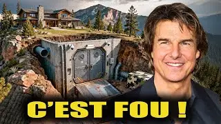 D&eacute;couvrez L'INT&Eacute;RIEUR du bunker g&eacute;ant construit par Tom Cruise sous sa maison au Colorado !