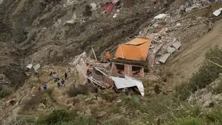 Rescue efforts underway after massive landslide in Bolivia