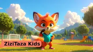 The Athlete Beat - Fun Cartoon Song for Kids - Educational Music - ZiziTaza