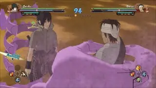 Sasuke (EMS) Vs Danzo:Naruto Shippuden Ultimate Ninja Storm 4 Evolution