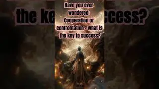 Have you ever wondered: Cooperation or confrontation &ndash; what is the key to success?