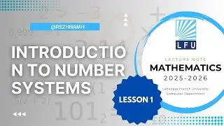 Introduction to Number Systems in Kurdish | Section 1 from Chapter 1 | Mathematics \ Kurdish