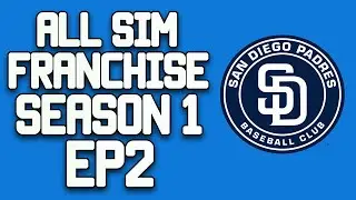 MLB The Show 16: San Diego Padres All Sim - 2 - 2016 Draft + Blockbuster Trades!