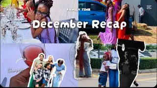 DECEMBER RECAP | church | gym | game time | mall | Christmas Day. SA YOUTUBER.