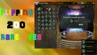 Guild Wars 2 - Mystic forging 200 rare dyes!