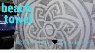 SandCloud Beach Towel #savethefishies