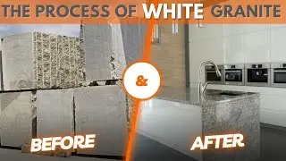Inside India's Largest Granite Processing Unit | From Quarry to Pre-fabricated Kitchen Countertops