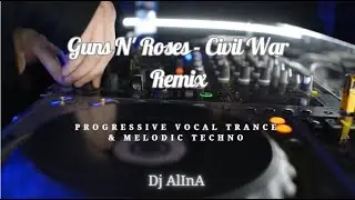 🎸 Guns N' Roses - Civil War (Remix) 🎶 | Progressive Vocal Trance & Melodic Techno Vibes 🎧🔥