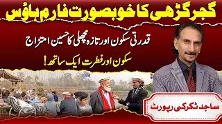 Beautiful Farmhouse in Gujar Garhi | Nature, Peace & Fresh Fish | Sajjid Takar Report